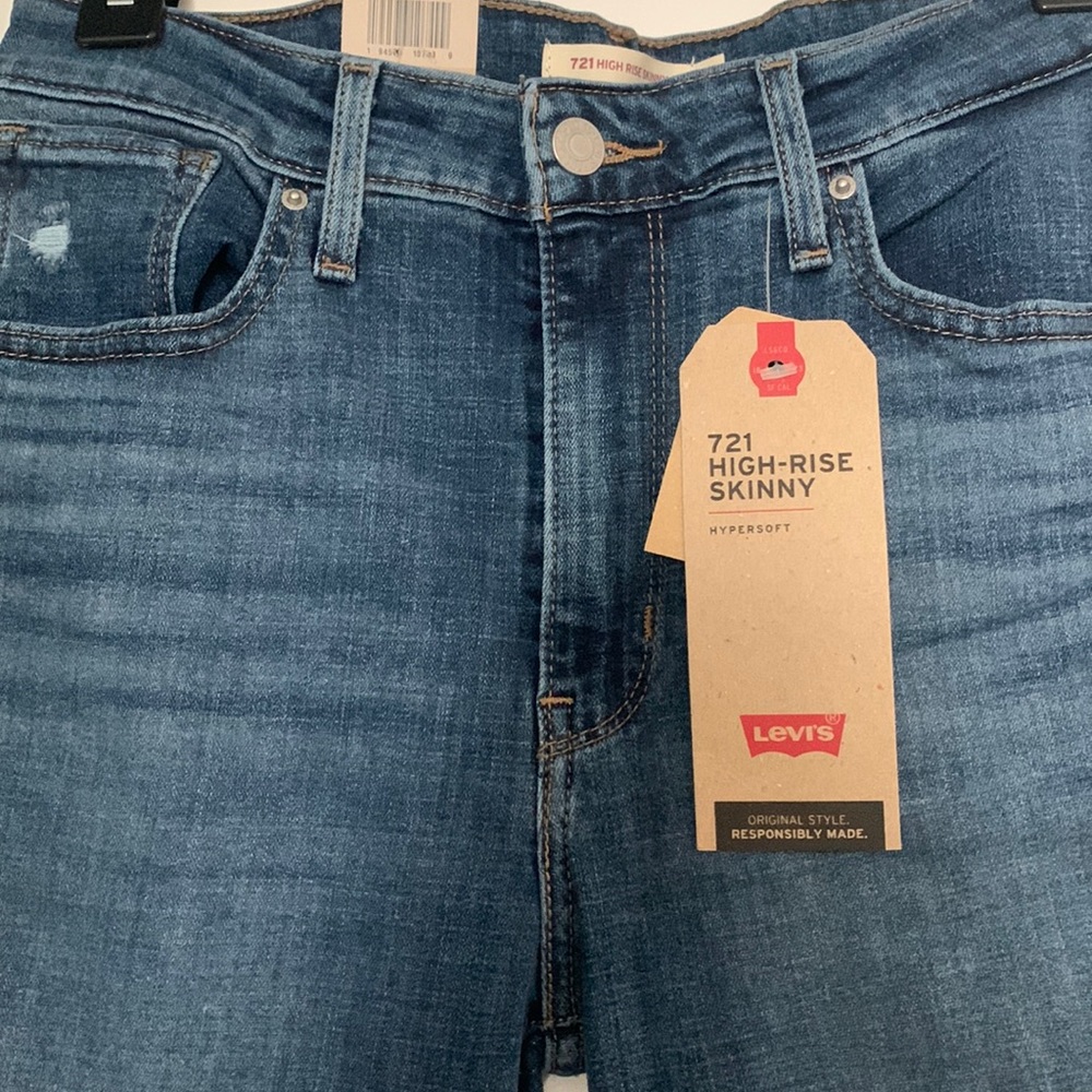 Womens Levi’s 721 high rise skinny